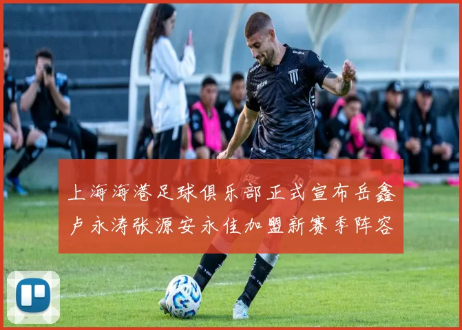 上海海港足球俱乐部正式宣布岳鑫卢永涛张源安永佳加盟新赛季阵容更新